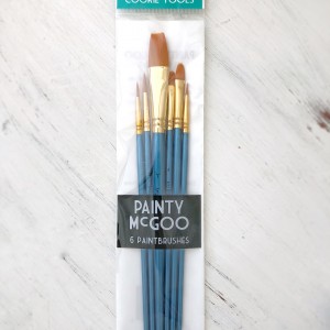 Arty’s Paint Brush Set (Painty McGoo)