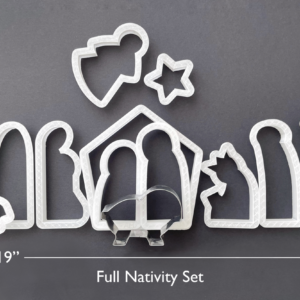 Arty McGoo’s Nativity Cookie Cutter Sets (Full, 11 piece & Family)